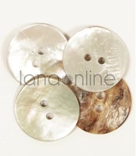Concave Mother of Pearl Button