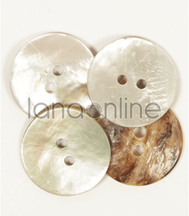 Concave Mother of Pearl Button