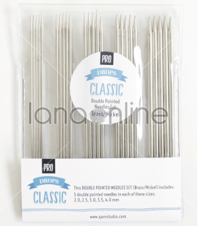 DROPS Pro Classic double pointed needles set