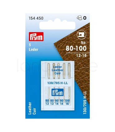 Prym Sewing Machine Needles - Leather