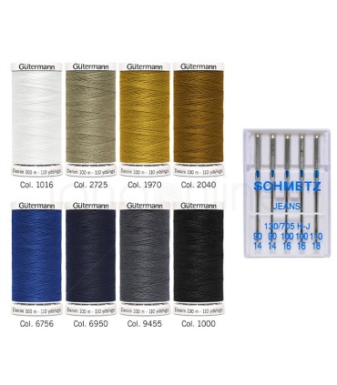 Set Cucito Denim - Gütermann