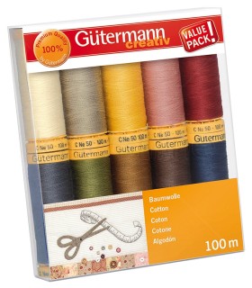 Cotton Threads Set 100m - Gutermann