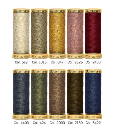 Cotton Threads Set 100m - Gütermann