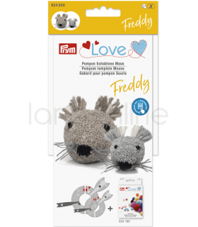 PomPom Prym Modello - Topo Freddy