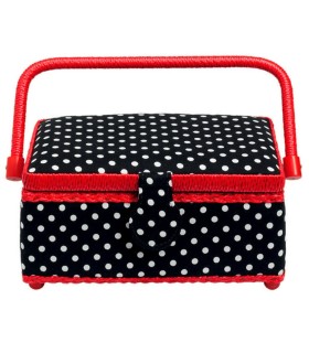 Polka Dots Sewing Basket - Prym