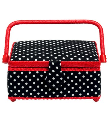 Polka Dots Sewing Basket - Prym