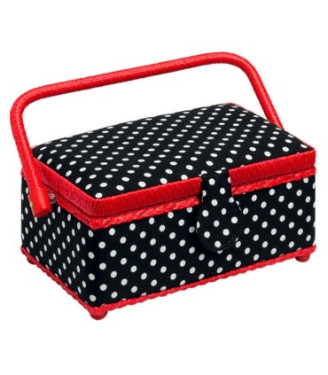 Polka Dots Sewing Basket - Prym