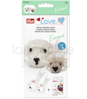 PomPom Prym Modello - Pecora Emma