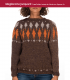 Jacquard sweater - Free Patter Laines du Nord with Alpaca Air