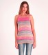 Long Eyelet Tank Top - Pattern