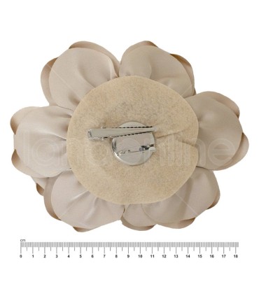 Fabric Flower - Brooch