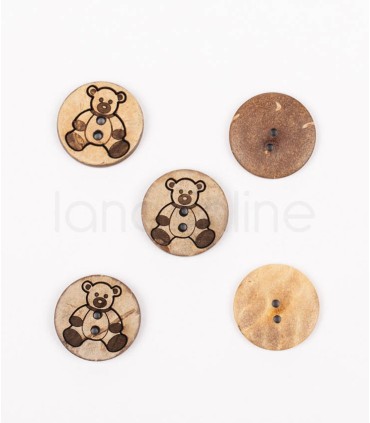 Drops Button - Bear