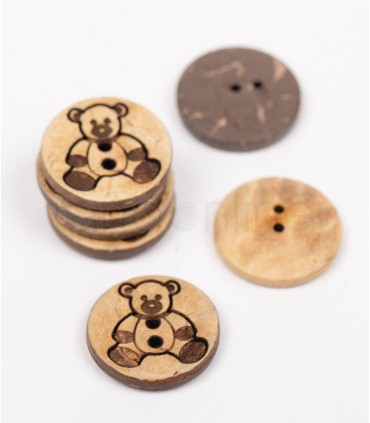 Drops Button - Bear