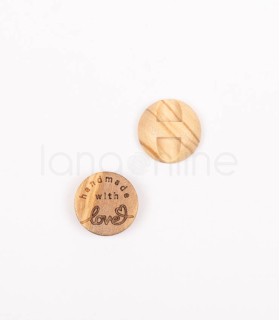 Drops Button - Handmade With Love
