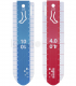 Hand gauge "Sock knitting" - Prym