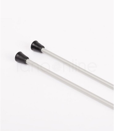 Ferri Dritti Drops Basic - Alluminio 35cm | Garnstudio Drops Design