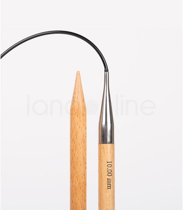 DROPS Basic Circular Needles - Wood 60 cm. | Garnstudio Drops Design