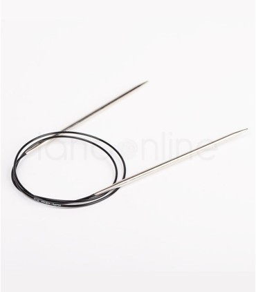 DROPS Pro Classic Circular Needles - Steel 80 cm. | Garnstudio Drops Design