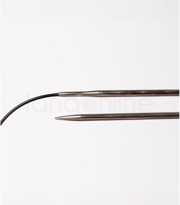 DROPS Pro Classic Circular Needles - Steel 60 cm. | Garnstudio Drops Design