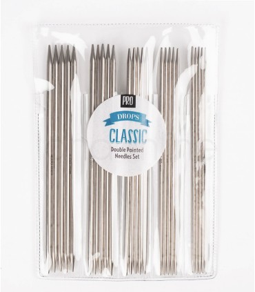 Set ferri a doppia punta DROPS Pro Classic | Garnstudio Drops Design