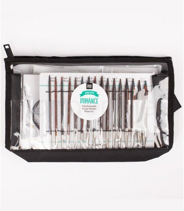 Set Ferri circolari intercambiabili DROPS Pro Romance Deluxe | Garnstudio Drops Design