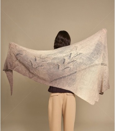 Pattern - Asymmetrical Poema Shawl