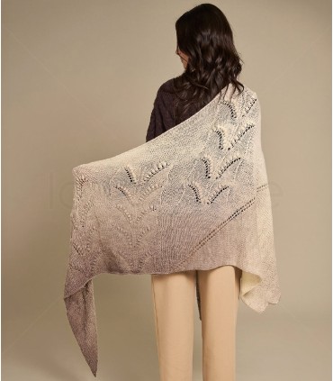 Pattern - Asymmetrical Poema Shawl