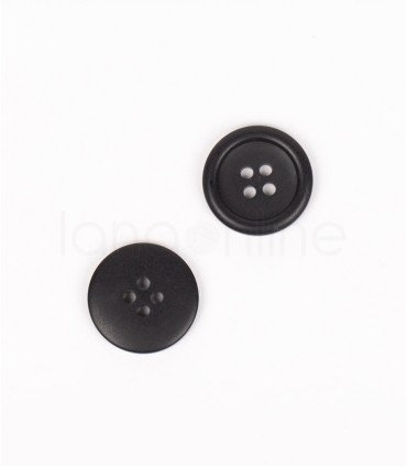 Drops Button - Matte Black