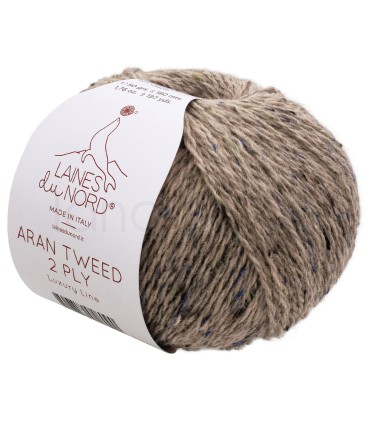 Aran Tweed 2 PLY | 15 Tortora
