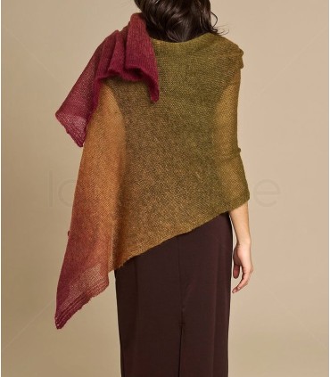 Pattern - Poema Mohair Gradient Shawl
