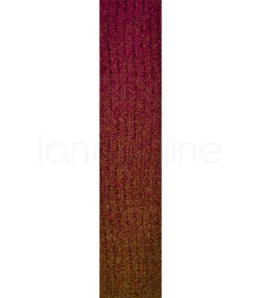 Piuma Alpaca Dégradé | 10 Mustard - Raspberry