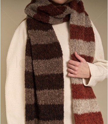 Schema - Maxi Sciarpa Piuma Alpaca Dégradé