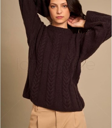 Pattern - Rib And Cable Sweater