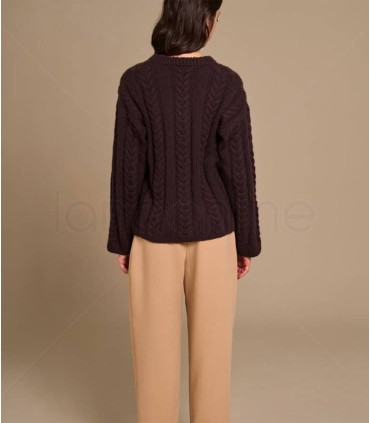 Pattern - Rib And Cable Sweater
