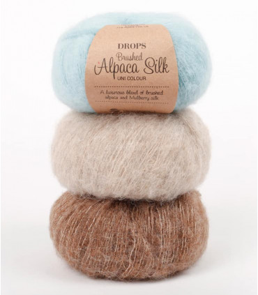 Drops Brushed Alpaca Silk | 04, 06, 15