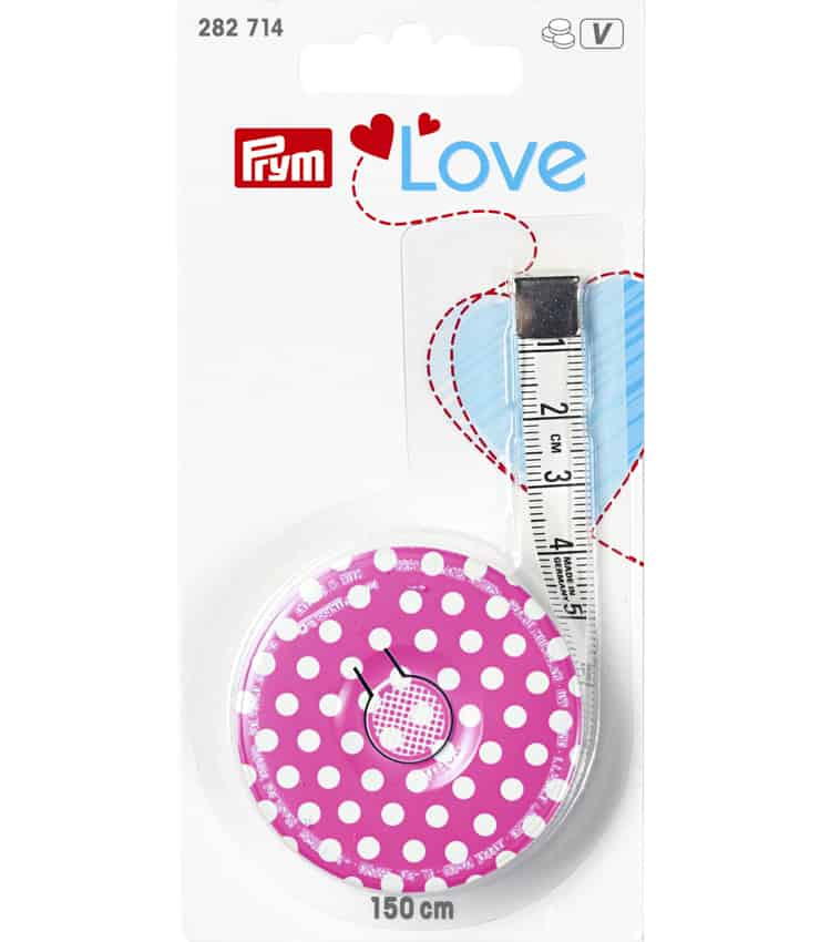 Prym Tape Measure With Eyelet, 150 Cm, 2,90euro/meter 