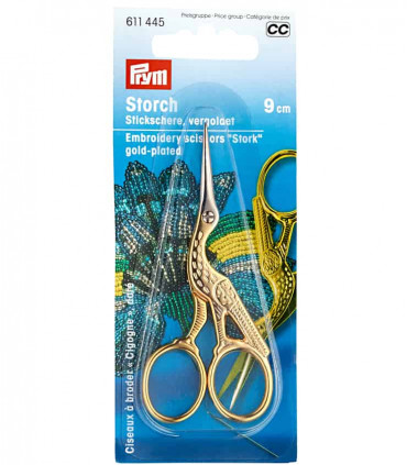 Stork Embroidery Scissors- Prym