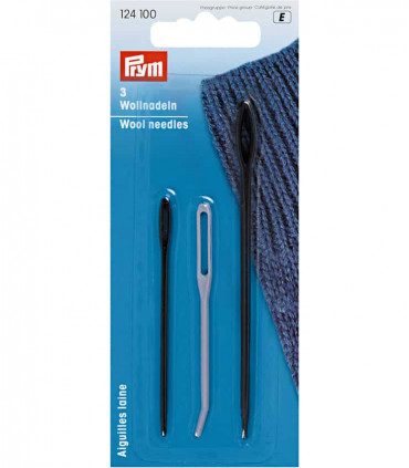 Assorted Prym wool needles - plastic
