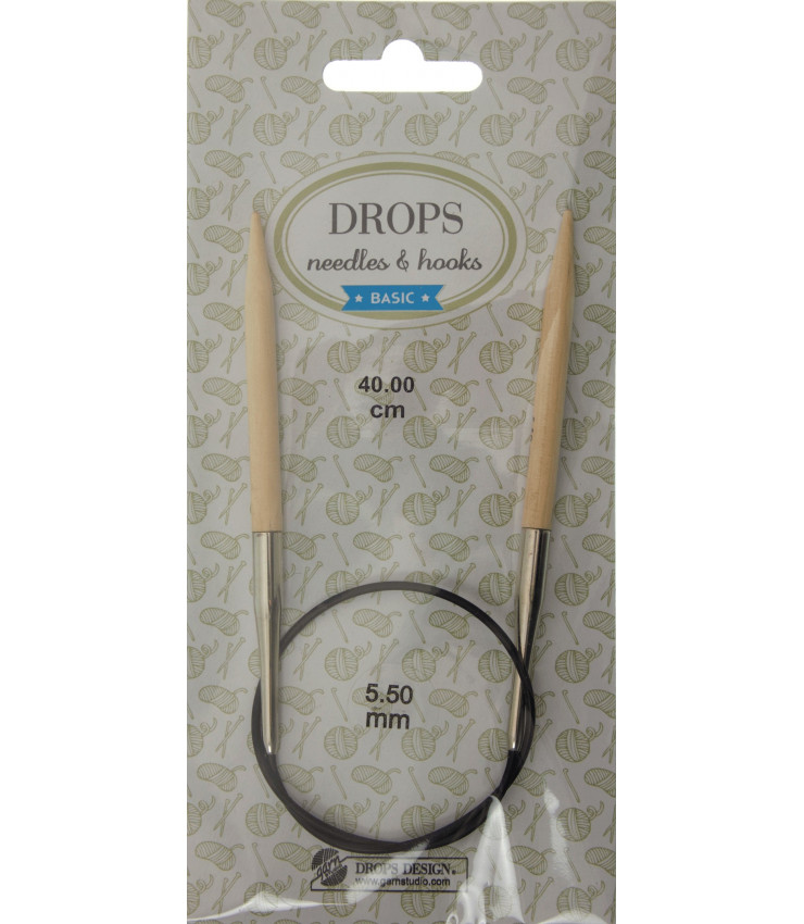 Ferri Circolari Drops, Legno 40 cm