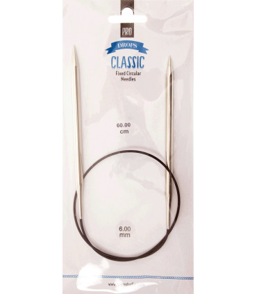 Ferri Circolari DROPS Pro C. - Acciaio 60 cm.