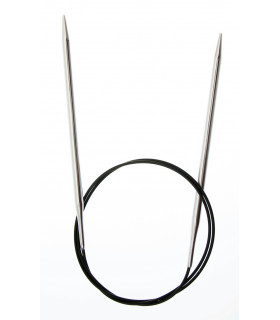 Circular Needles DROPS Pro C. - Steel 80 cm.