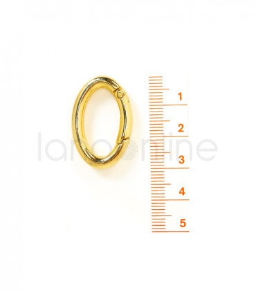 Oval Openable Ring - Gold