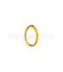 Oval Openable Ring - Gold