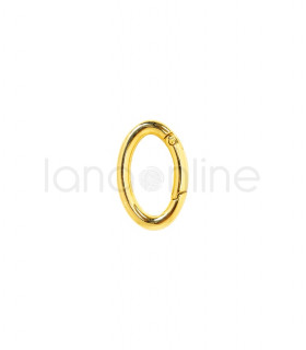 Oval Openable Ring - Gold