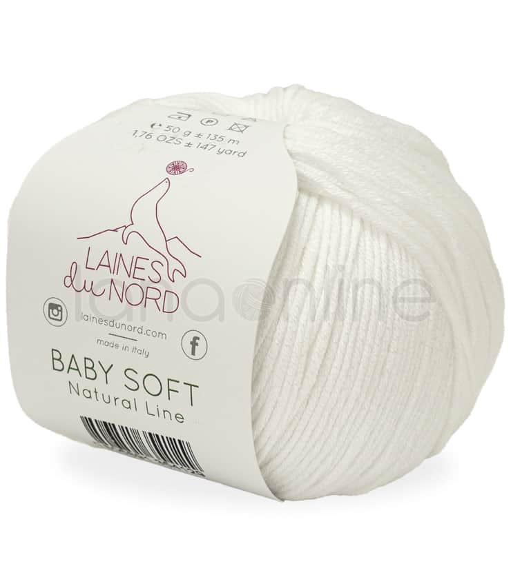 Baby Soft, Cotton and Soy Yarn Laines du Nord