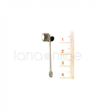 Metal Brooch - Rhinestone