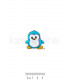 Thermoadhesive Patch - Penguin