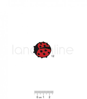 Applicazione Termoadesiva - Coccinella
