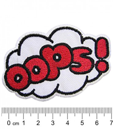 Applicazione Termoadesiva - OOPS!