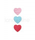 Thermoadhesive Patch - Pois Heart